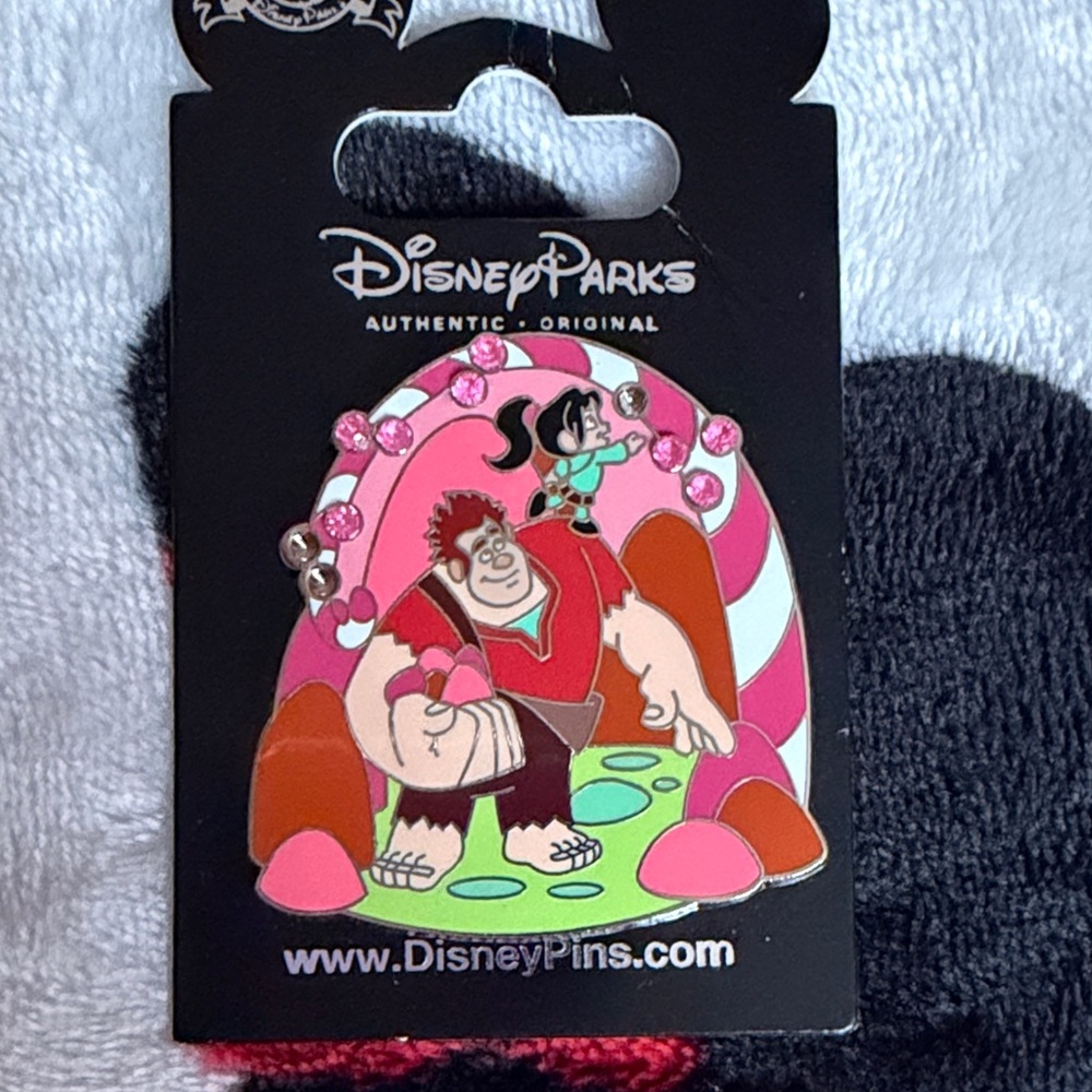 Disney Black Mickey Mouse Pin Back